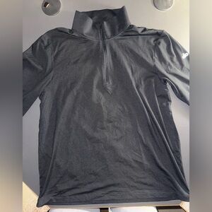 Alo Yoga Conquer Quarter Zip - Pullover - Black - Medium